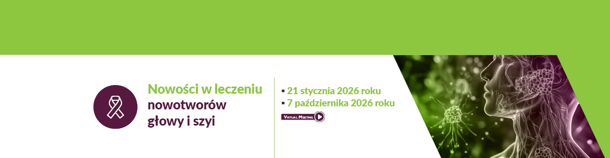 Nowości w leczeniu nowotworów głowy i szyi 2026, baner